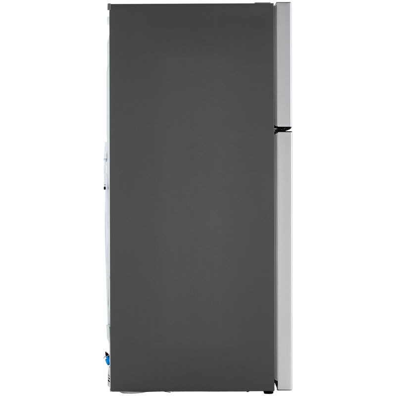 LG 33 in. 23.8 cu. ft. Top Freezer Refrigerator with Internal Water Dispenser - Stainless Steel, , hires