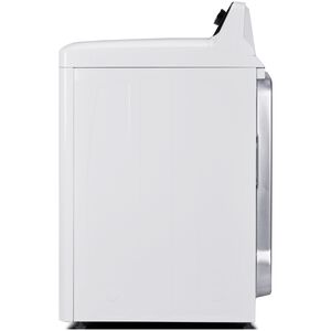 Midea 27 in. 7.0 cu. ft. Smart Gas Dryer with Sensor Dry & Sanitize Cycle - White, White, hires