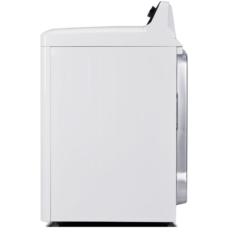 Midea 27 in. 7.0 cu. ft. Smart Gas Dryer with Sensor Dry & Sanitize Cycle - White, White, hires