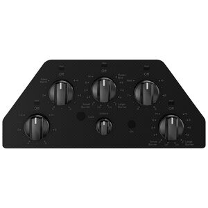 GE 30 in. 5-Burner Electric Cooktop with Simmer Burner & Power Burner - Black, , hires