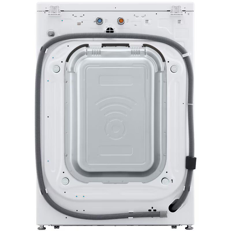 LG 27 in. 5.0 cu. ft. Stackable Front Load Washer with 6 Motion Technology, Tub Clean System & Speed Wash Cycle - White, , hires