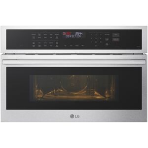 LG 30 in. 1.7 cu. ft. Smart Speed Electric Single Wall Oven with Standard Convection & Sensor Cooking - Stainless Steel, , hires