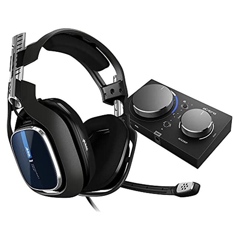 Astro Gaming A40 TR Wired Stereo Headset + MixAmp Pro TR for PS5, PS4 & PC  - Blue/Black