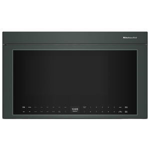 KitchenAid 30 in. 1.1 cu. ft. 950W Smart Over-the-Range Microwave with 400 CFM, Convection & Sensor Cooking - Juniper, , hires