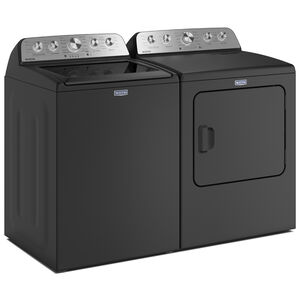 Maytag Pet Pro 29 in. 7.0 cu. ft. Electric Dryer with Sensor Dry & Steam Cycle - Volcano Black, Volcano Black, hires