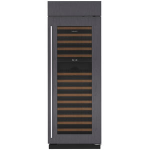 Sub-Zero Classic Series 30 in. Full-Size Built-In Smart Wine Cooler with 146 Bottle Capacity, Dual Temperature Zones & Digital Control - Custom Panel Ready, , hires