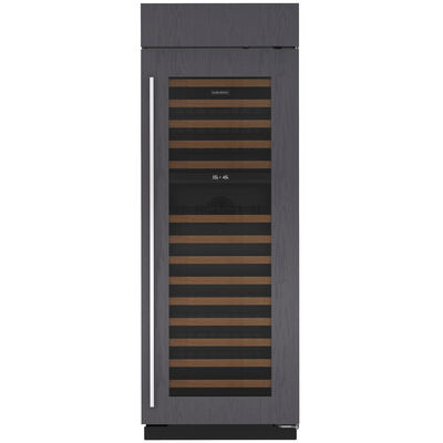 Sub-Zero Classic Series 30 in. Full-Size Built-In Smart Wine Cooler with 146 Bottle Capacity, Dual Temperature Zones & Digital Control - Custom Panel Ready | CL3050W/O/R