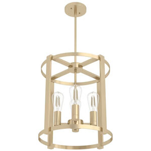 Hunter Astwood 16 in. 4-Light Chandelier - Alturas Gold, , hires