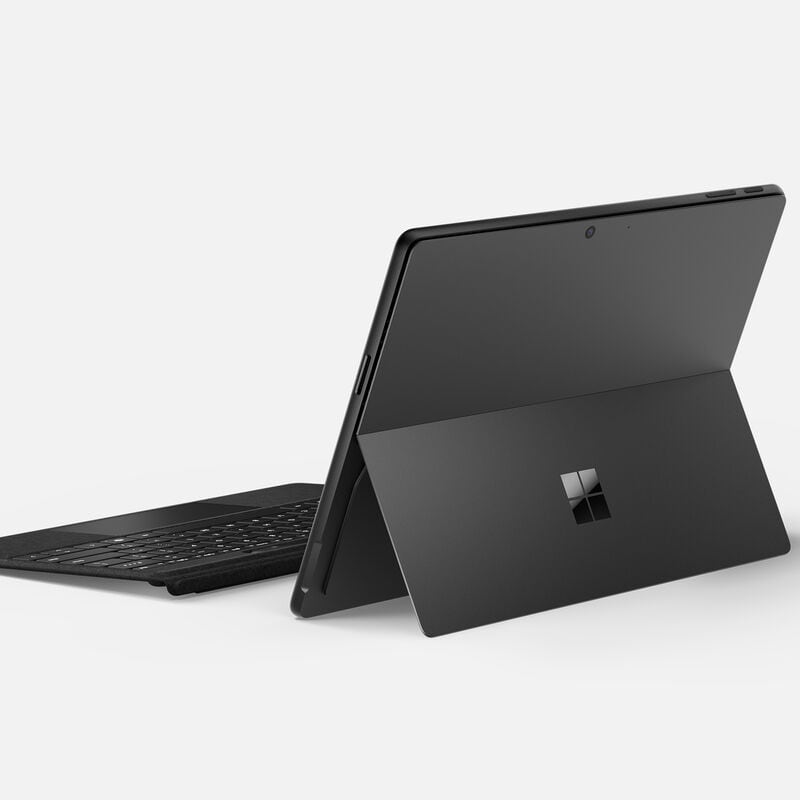 Microsoft Surface Pro 13 in. 2-in-1 Touchscreen Notebook with Copilot+PC, Snapdragon X Plus CPU, Qualcomm Adreno GPU, 16 GB RAM, 512 GB SSD, up to 14 Hrs. of Battery Life & Windows 11 Home - Black, , hires