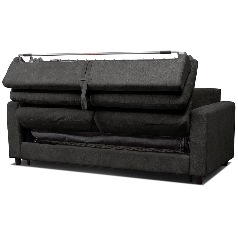 Stearns & Foster Giotto Sofa Full Bed - Nashville Anthracite, , hires