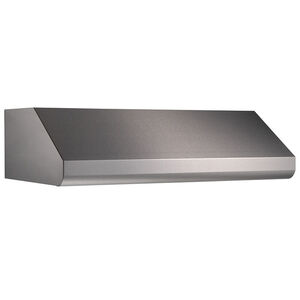Broan E64 Series 36 in. Canopy Pro Style Range Hood with 650 CFM, Convertible Venting & 2 Halogen Lights - Stainless Steel, , hires