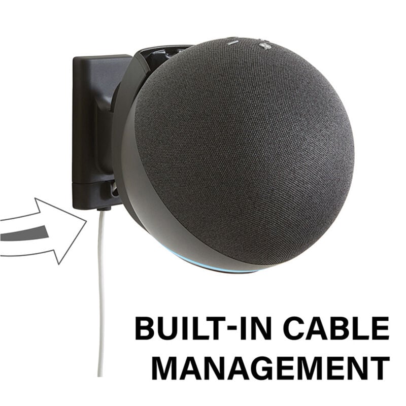 Sanus - Tilt and Swivel Mount for Amazon Echo (4th Gen) - Black, , hires