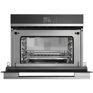 Fisher & Paykel Series 9 24 in. 1.3 cu. ft. Speed Electric Single Wall Oven with True European Convection - Stainless Steel, , hires