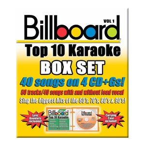 Party Tyme Karaoke Billboard Karaoke Box Set - Vol 1 CD+G, , hires