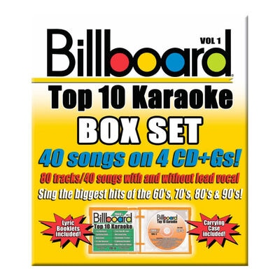 Party Tyme Karaoke Billboard Karaoke Box Set - Vol 1 CD+G | SYB-4406