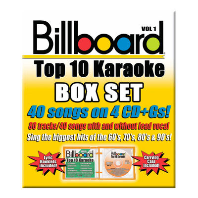 Party Tyme Karaoke Billboard Karaoke Box Set - Vol 1 CD+G | SYB 4406