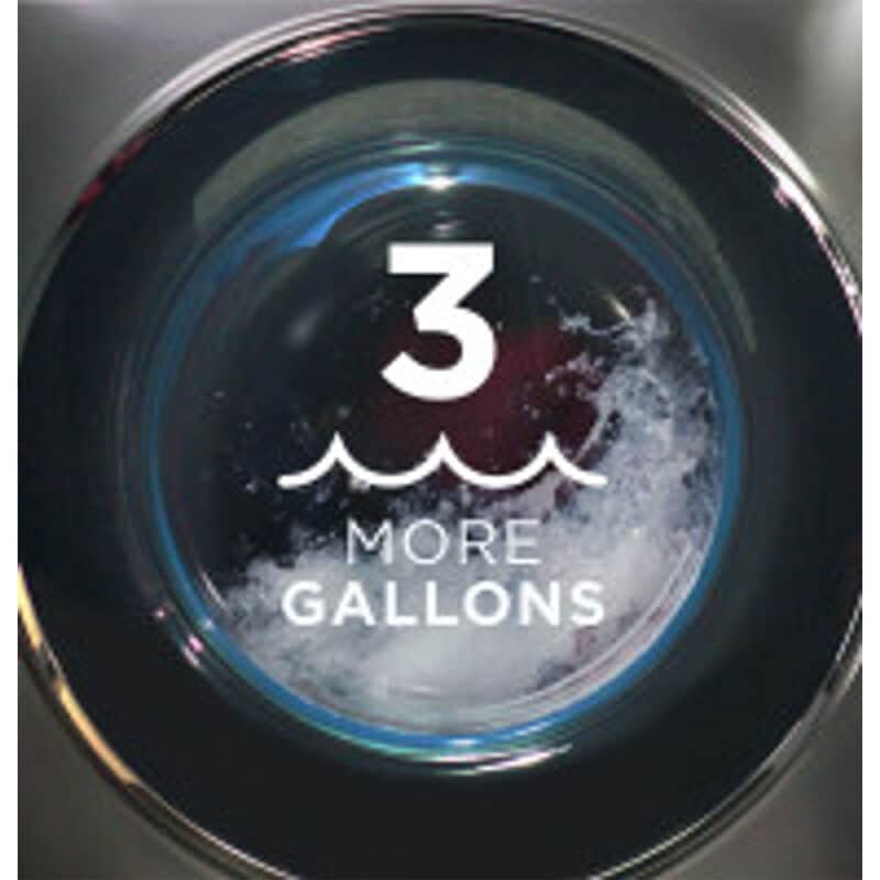 GE 28 in. 4.6 cu. ft. Smart Stackable Front Load Washer with Sanitize with Oxi - Carbon Graphite, , hires