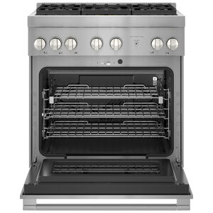 Thermador Pro Harmony Professional Series 30 in. 4.4 cu. ft. True European Convection Dual Fuel Range with 5 Sealed Burners - Stainless Steel, , hires