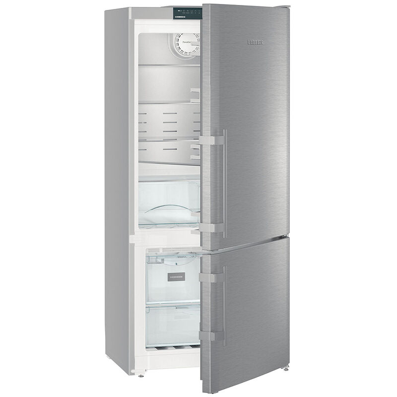 Liebherr 30 in. 12.8 cu. ft. Counter Depth Bottom Freezer Refrigerator - Stainless Steel, , hires