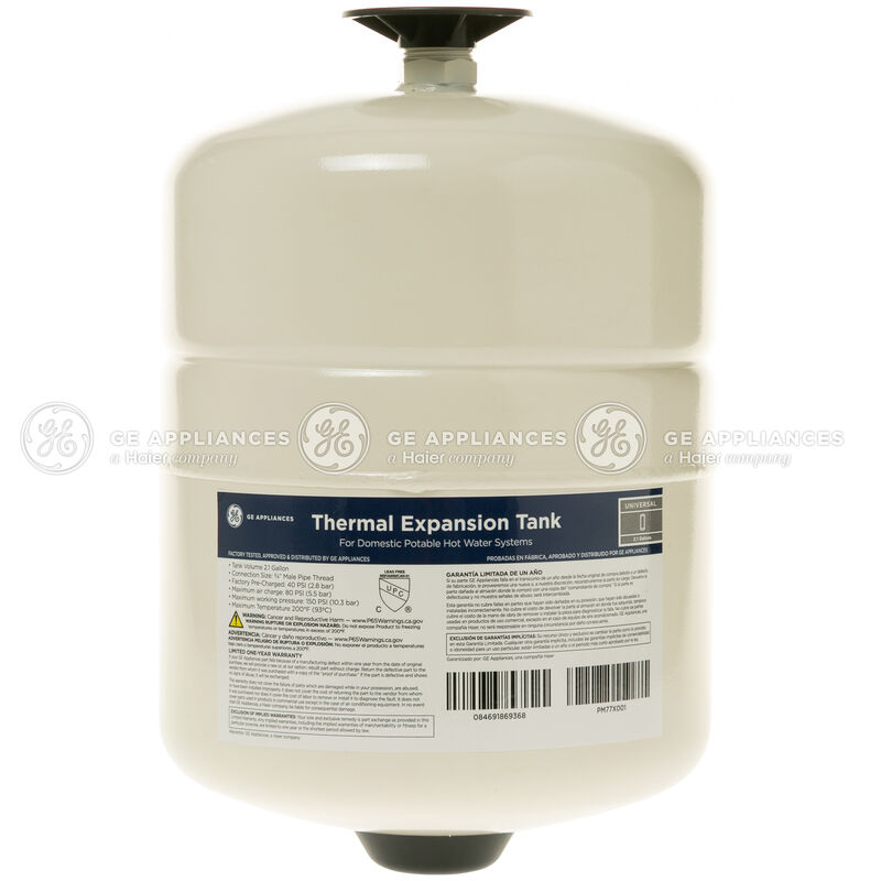 GE 2.1 Gallon Water Heater Thermal Expansion Tank, , hires