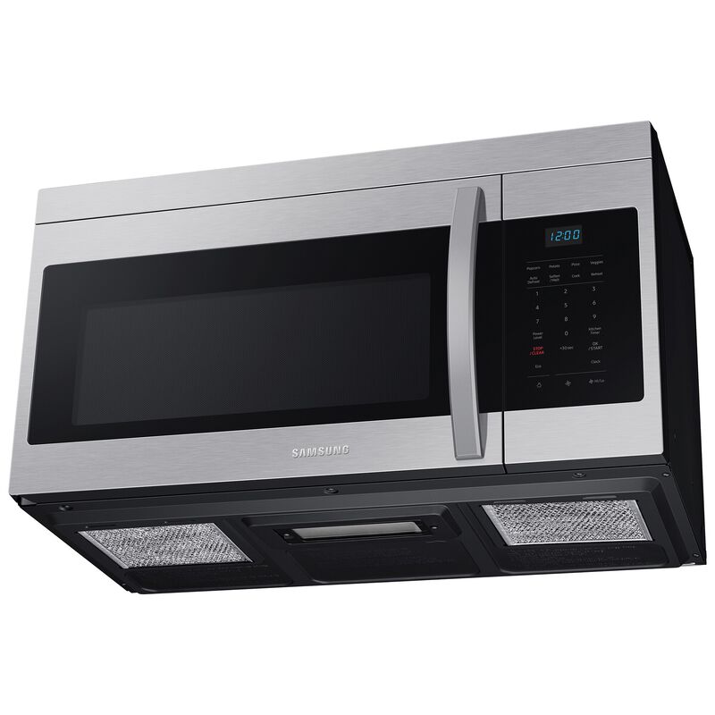 Samsung 30 in. 1.6 cu. ft. 1000W Over-the-Range Microwave with 300 CFM - Stainless Steel, Stainless Steel, hires