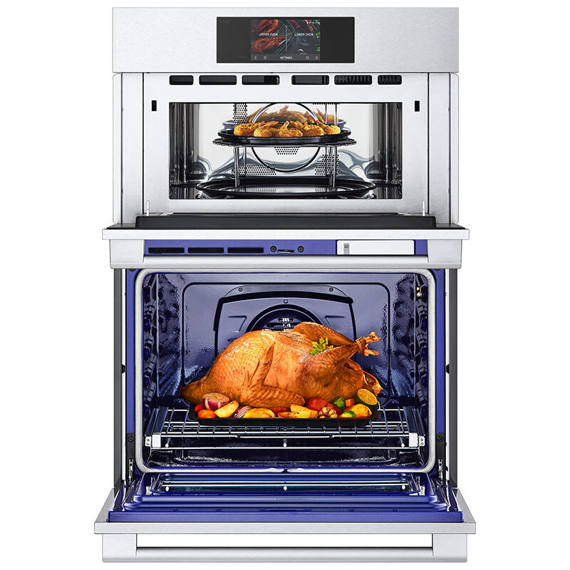 LG 30 in. 6.4 cu. ft. Smart Steam Electric Microwave/Wall Oven