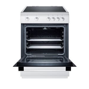 Summit Classic Collection 24 in. 2.4 cu. ft. Slide-In Electric Range with Smoothtop Burners - White, , hires