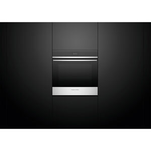 Fisher & Paykel Series 9 24 in. 3 cu. ft. Smart Electric Single Wall Oven with Standard Convection - Stainless Steel, , hires