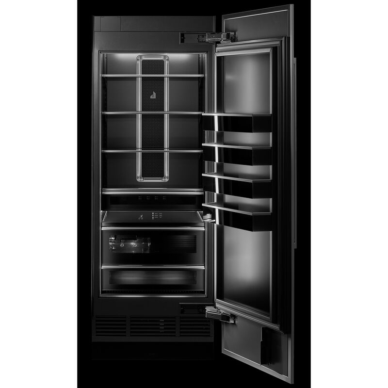 JennAir Noir 30 in. Right Hand Swing Freezer Door Panel Kit - Stainless Steel, , hires
