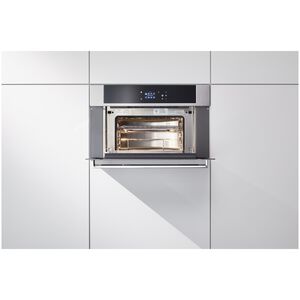 Viking 30 in. Speed Electric Single Wall Oven with True European Convection - Stainless Steel, , hires
