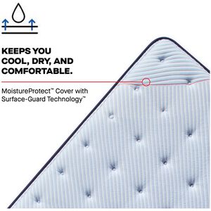 Sealy Orlando Posturepedic Plush Euro Top Innerspring Queen Size Mattress, , hires