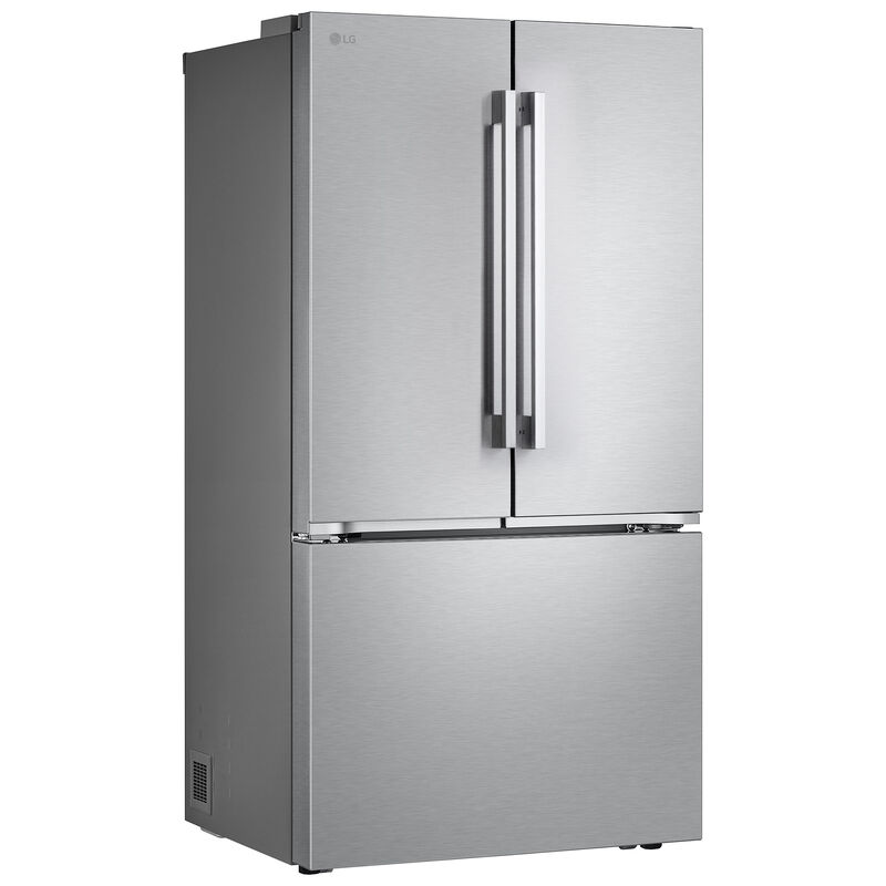 LG 36 in. 26.5 cu. ft. Smart Counter Depth French Door Refrigerator with Internal Water Dispenser - PrintProof Stainless Steel, , hires