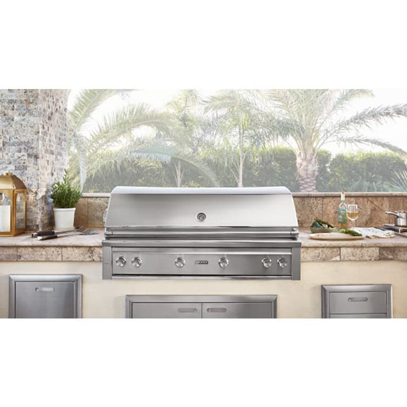 Lynx Professional 36 in. 4-Burner Built-In Natural Gas Grill with Rotisserie & Smoker Box - Stainless Steel, , hires