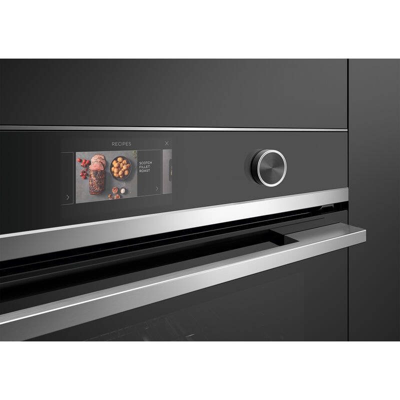 Fisher & Paykel Series 9 24 in. 3 cu. ft. Smart Electric Single Wall Oven with Standard Convection - Stainless Steel, , hires
