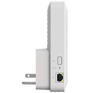 NETGEAR - EAX15 AX1800 Wi-Fi 6 Mesh Wall Plug Range Extender and Signal Booster - White, , hires