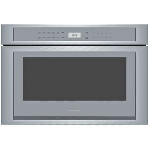 Thermador Masterpiece & Professional Series 24 in. 1.2 cu. ft. Microwave Drawer with 11 Power Levels & Sensor Cooking Controls - Stainless Steel, , hires