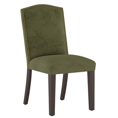 Skyline Furniture Dining Chair in Velvet Fabric - Regal Moss | 646NBBRRGLMS