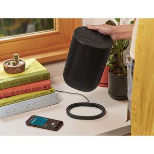 Sonos Move 2 Portable Rechargeable Splashproof Bluetooth & Wi-Fi Speaker - Black, Black, hires