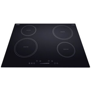 Summit 30 in. 4-Burner Induction Cooktop - Black, , hires