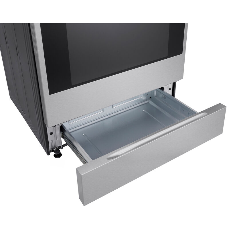 LG Signature 30 in. 6.3 cu. ft. Smart Air-Fry True European Convection Slide-in Gas Range with 5 Sealed Burners & Griddle - PrintProof Stainless Steel, , hires