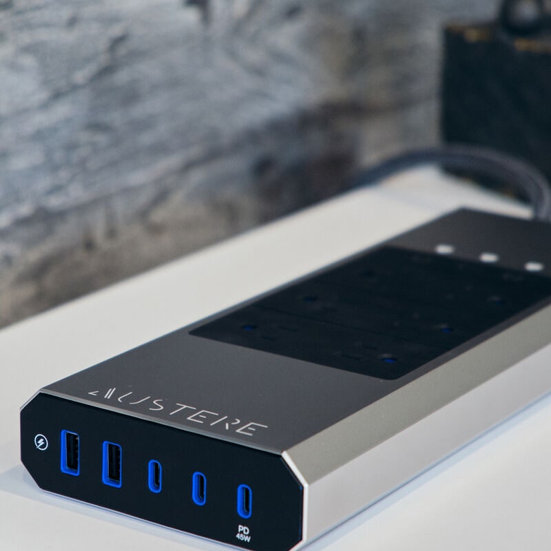 Austere VII Series 6-Outlet 4,000 Joules Surge Protector with 45 Watt PD Port, , hires