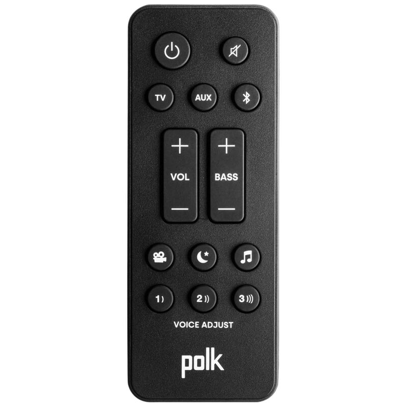 Polk 3.1.2 Channel Dolby Atmos Bluetooth Sound Bar with Wireless Subwoofer - Black, , hires