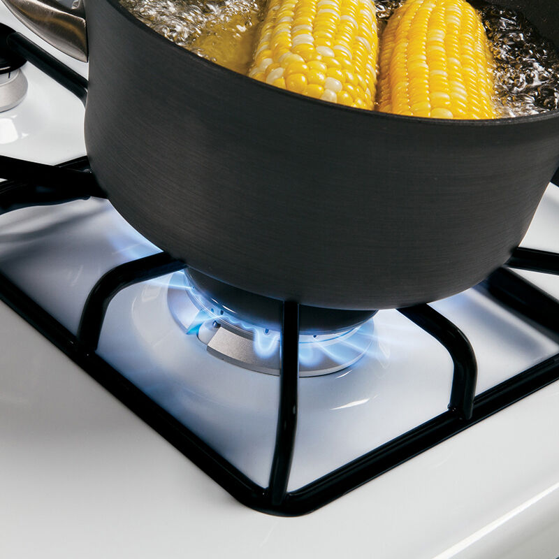 Hotpoint 30 in. 4.8 cu. ft. Gas Range with 4 Sealed Burners - White, , hires