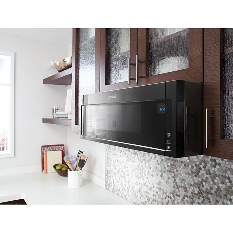 Whirlpool 30 in. 1.1 cu. ft. Low Profile OvertheRange Microwave with 400 CFM & Sensor Cooking