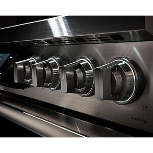 Dacor Transitional Series 48 in. 8.8 cu. ft. Smart Air-Fry Dual Convection Steam Double Oven Dual Fuel Range with 6 Sealed Burners - Silver Stainless, , hires