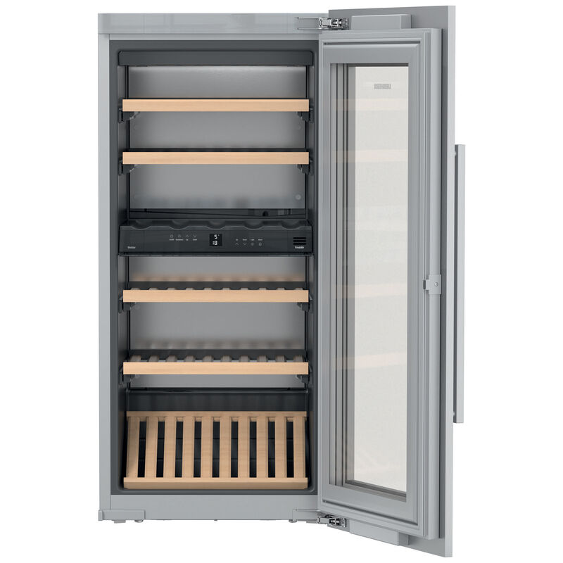 Liebherr 22 in. Built-in Wine Cabinet with Wood Racks, Dual Temperature Zones & 48 Bottle Capacity - Custom Panel Ready, , hires