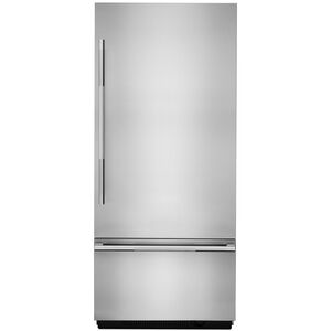 JennAir RISE Bottom Freezer Right Swing Door Panel Kit for 36 in. Refrigerators - Stainless Steel, , hires