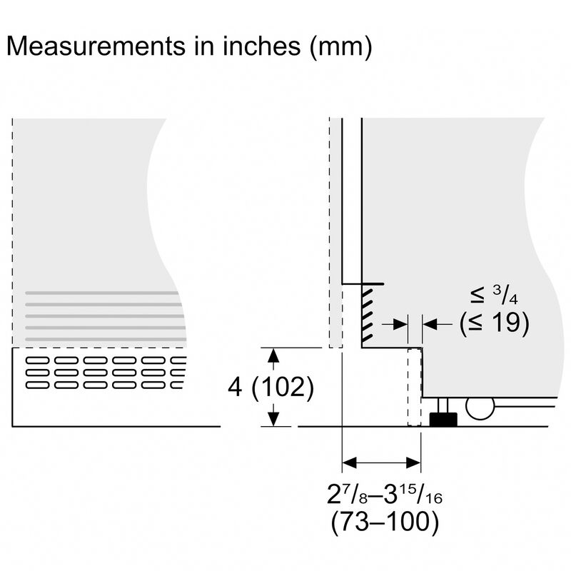 Thermador Freedom Collection 36 in. Built-In 20.2 cu. ft. Smart Counter Depth Bottom Freezer Refrigerator with Internal Water Dispenser and Professional handles- Stainless Steel, Stainless Steel, hires