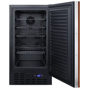 Summit 18 in. 2.7 cu. ft. Built-in Frost Free Compact Upright Freezer with Adjustable Shelves - Custom Panel Ready, , hires