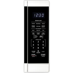 Sharp 21 in. 1.4 cu. ft. Countertop Microwave with 11 Power Levels & Sensor Cooking Controls - White, , hires